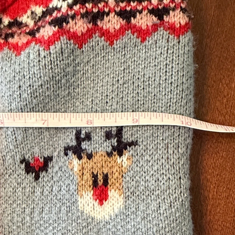 ❤️3 for $15!❤️  Red and Blue Festive Dog Sweater